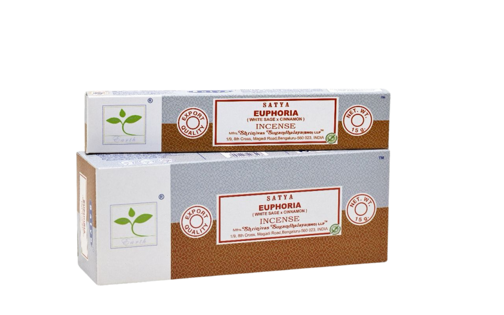 נר מבצע מטורף קטורת Satya Euphoria 15 gr