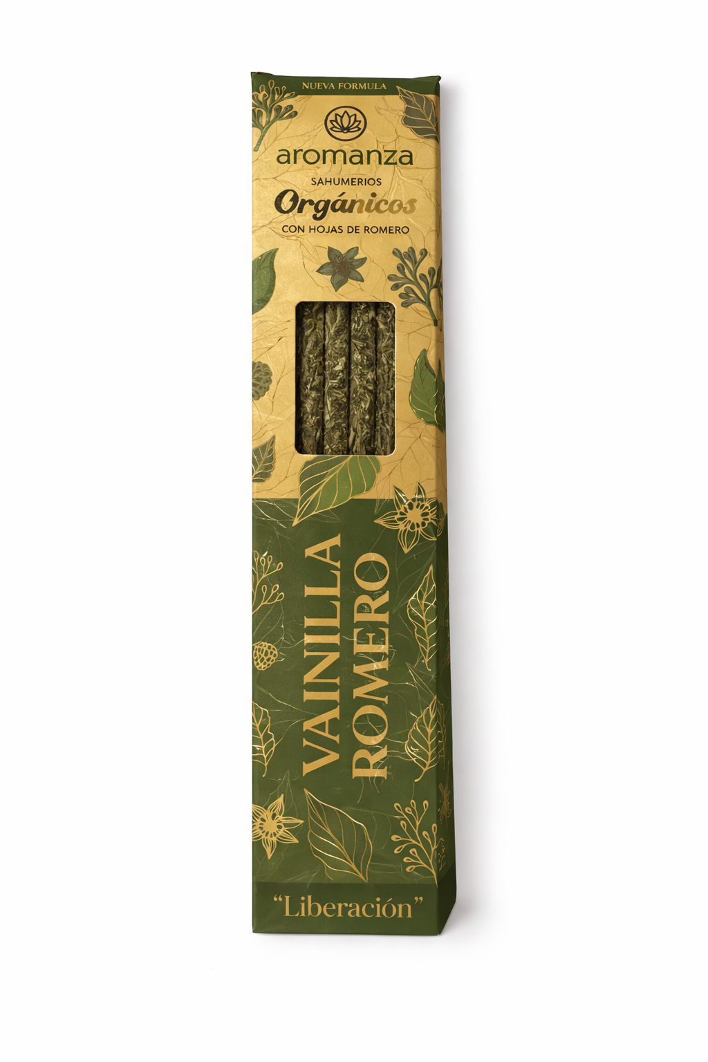 קטורת ORGANICOS שבבים וניל רוזמרין
