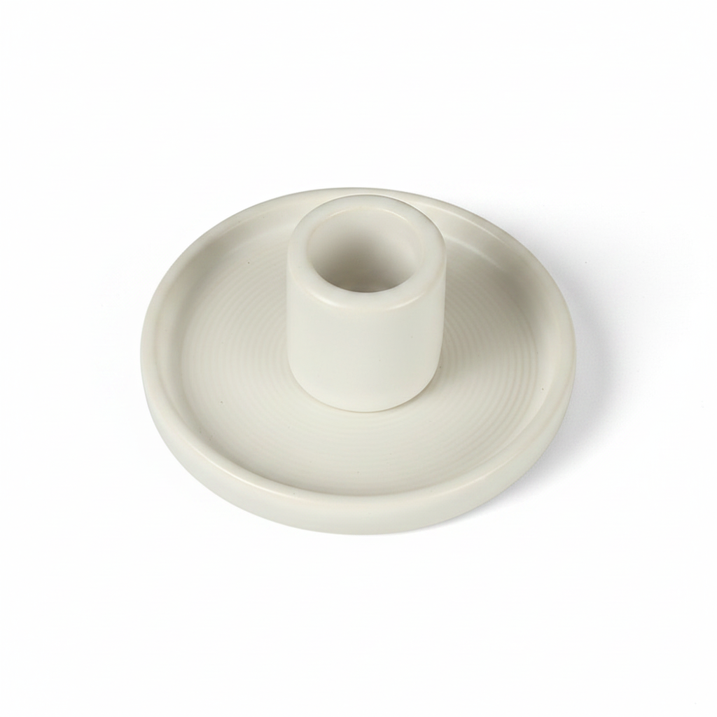 פמוט PLATER לבן 8*3