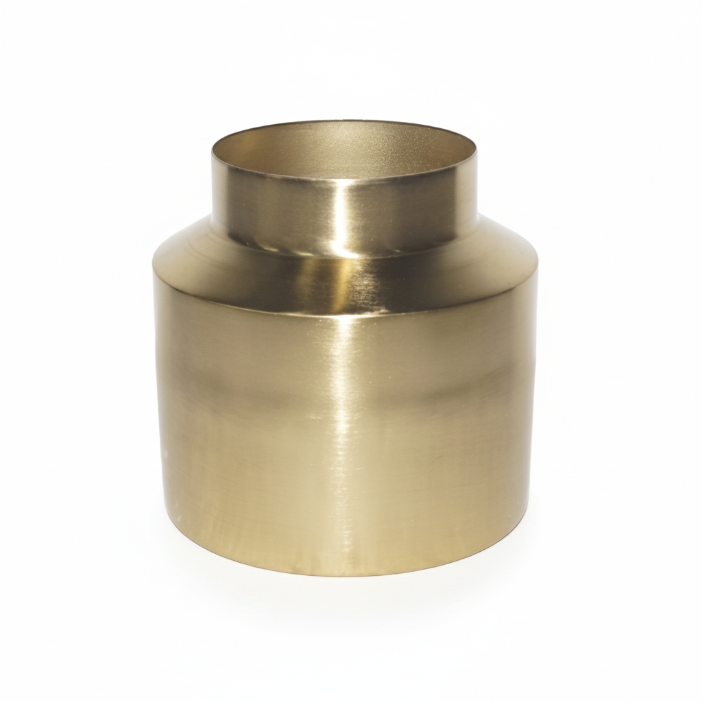 ואזה מתכת JAR זהב 15 ס"מ