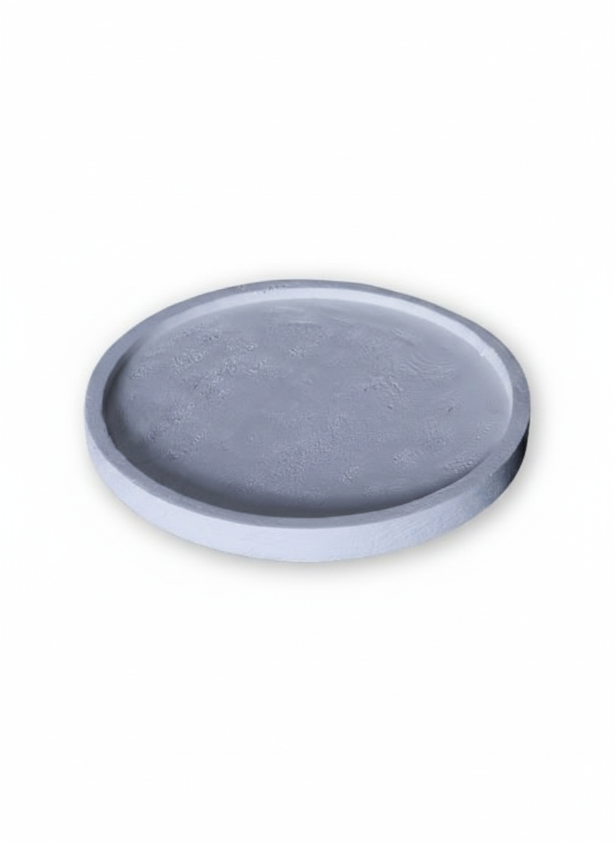 מגש עץ FLAT לבן ווש 30 ס"מ