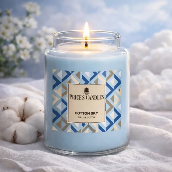 נר פרייסס בריח COTTON SKY