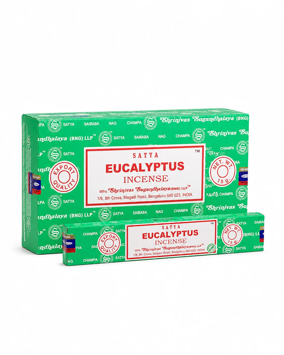 מארז קטורת SATYA EUCALYPTUS מארז קטורת SATYA EUCALYPTUS