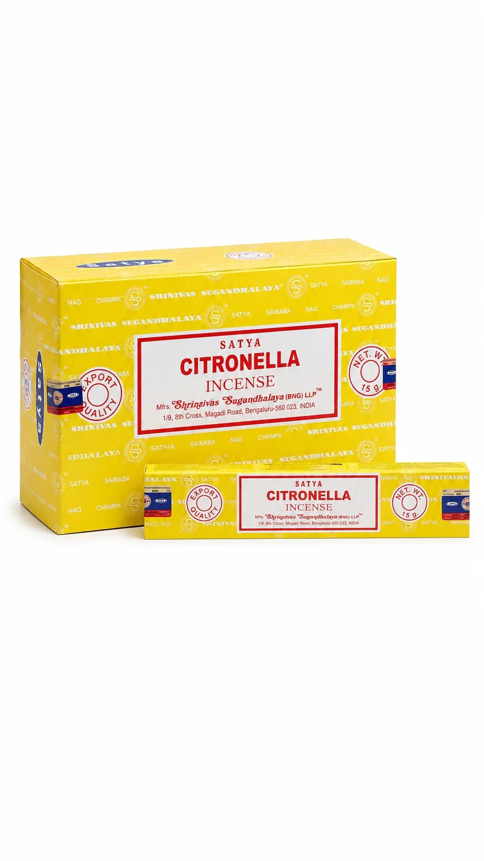מארז קטורת SATYA CITRONELLA