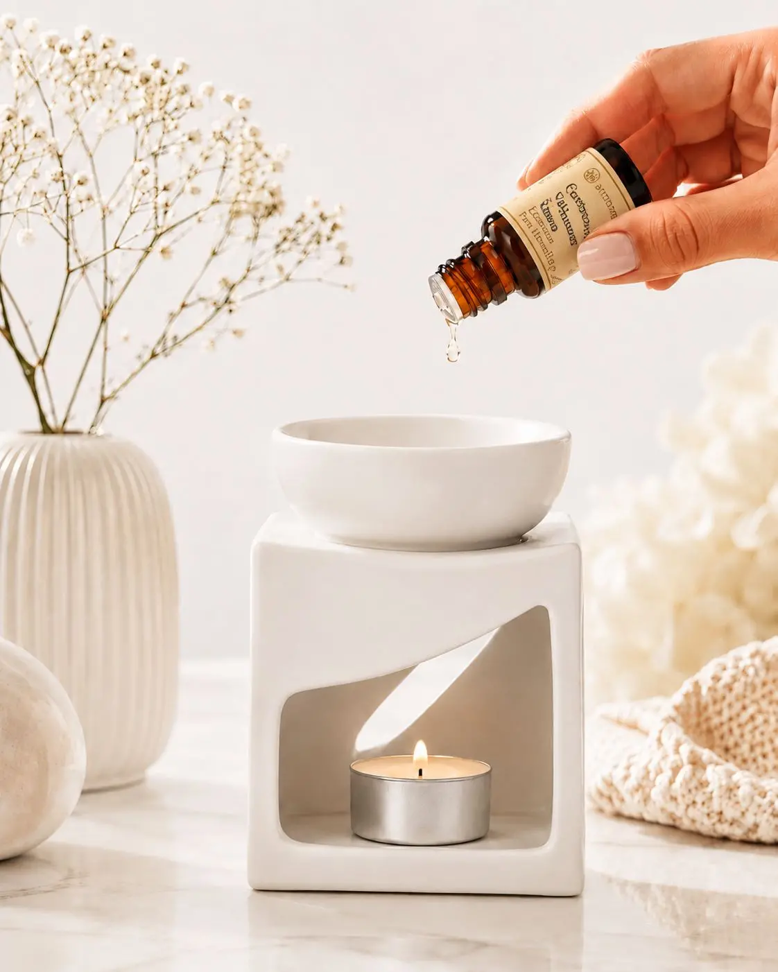 שמן למבער AROMANZA וניל קסום