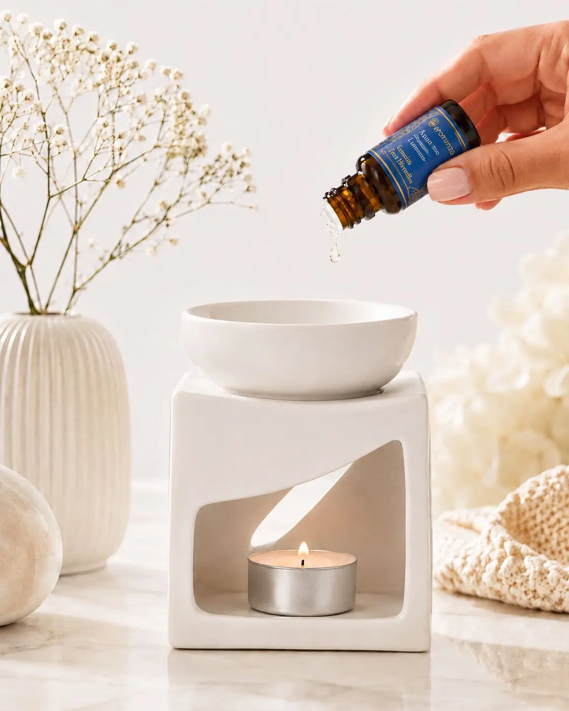 שמן למבער AROMANZA בלו אושן