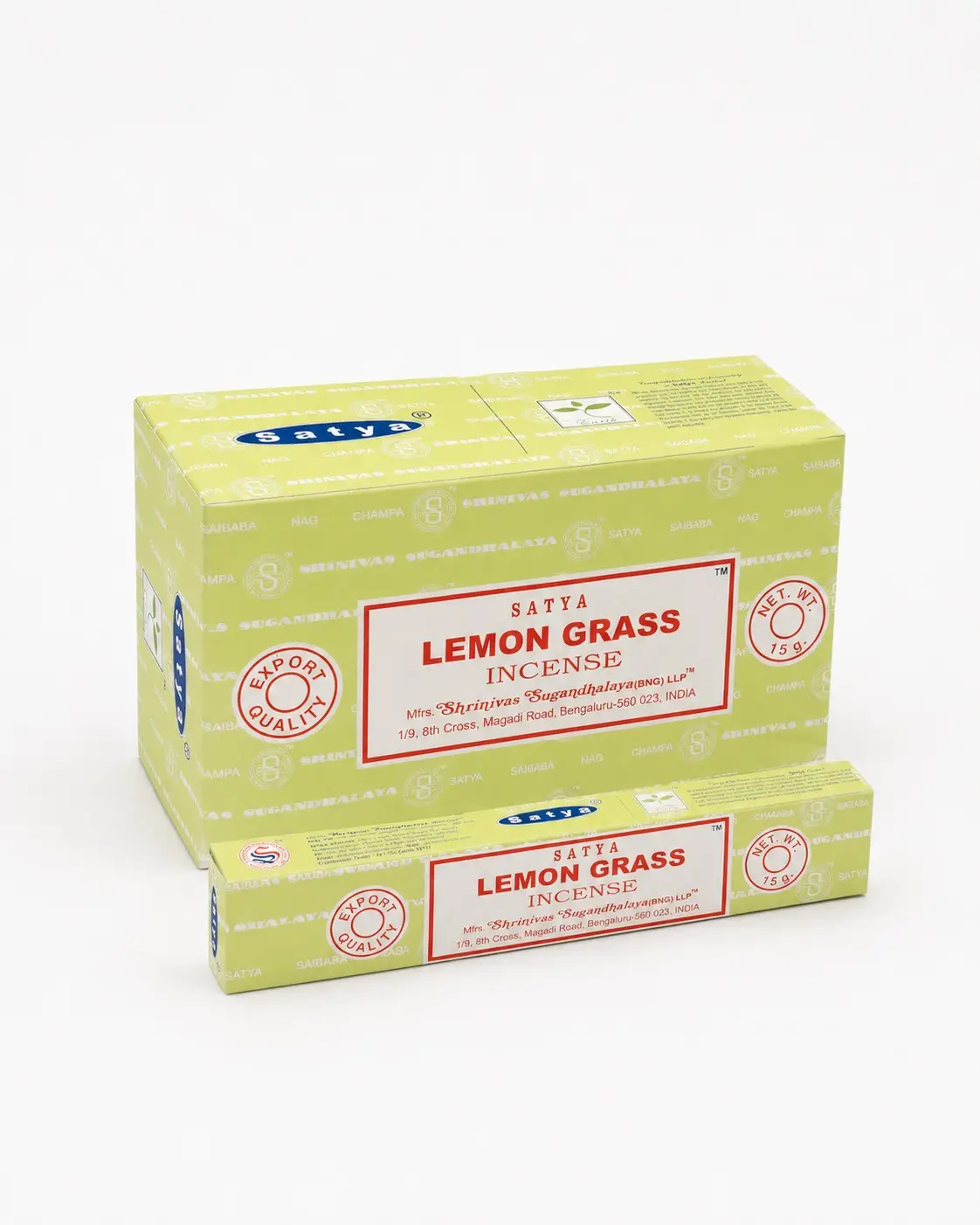 מארז קטורת SATYA LEMONGRASS