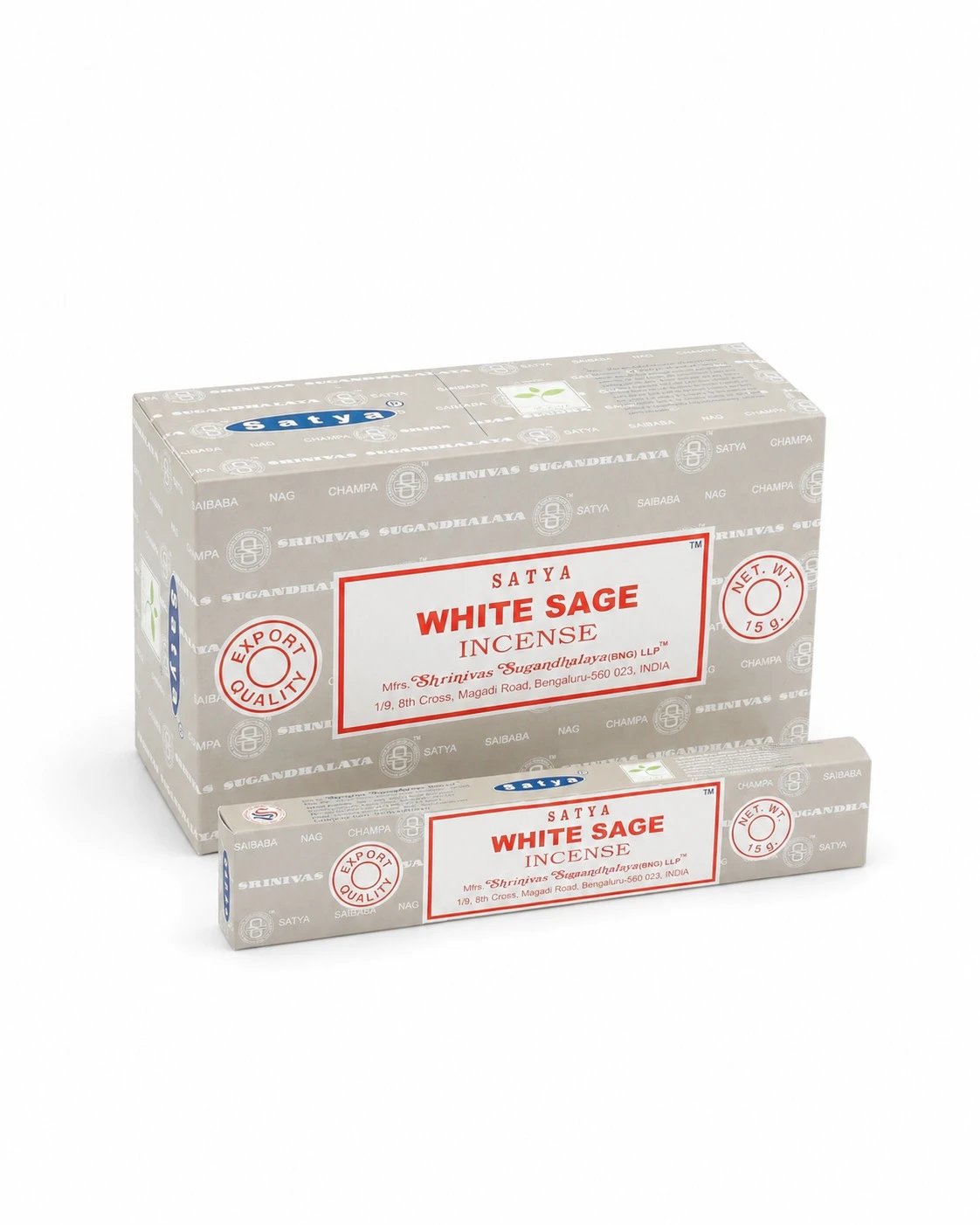 מארז קטורת SATYA WHITE SAGE
