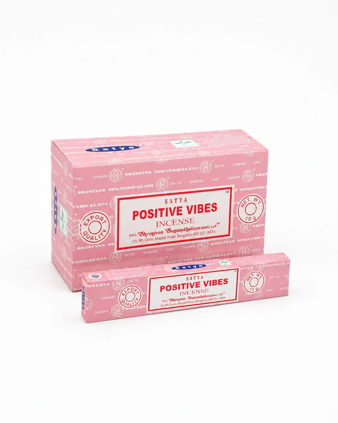 מארז קטורת SATYA POSITIVE VIBES