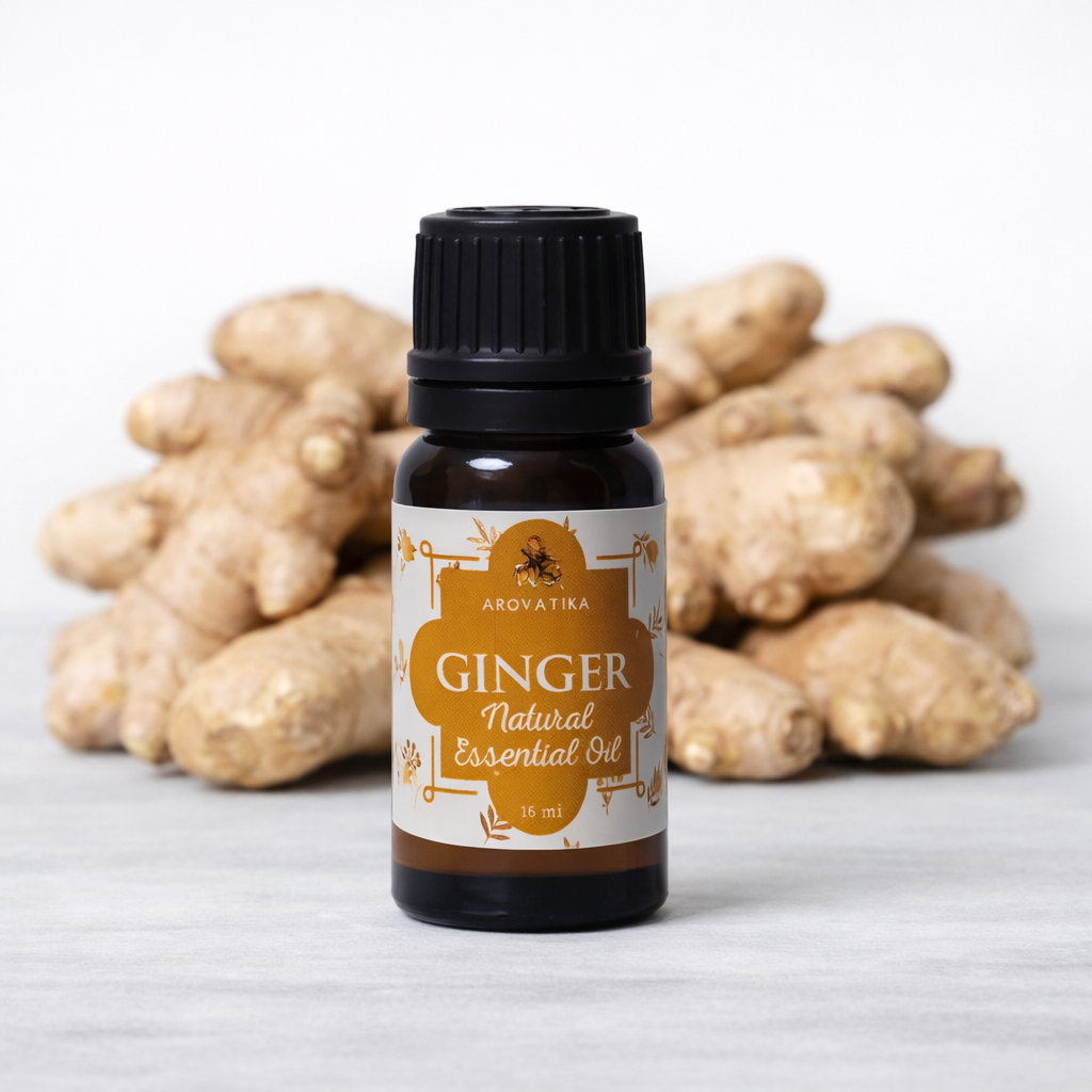 שמן אתרי ג'ינג'ר GINGER שמן אתרי ג'ינג'ר GINGER