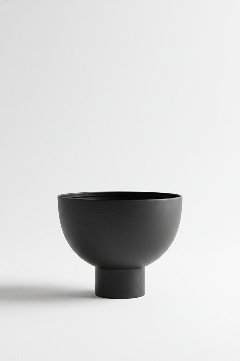 קערת מתכת BOWL שחור גדול 20*25 ס"מ קערת מתכת BOWL שחור גדול 20*25 ס"מ