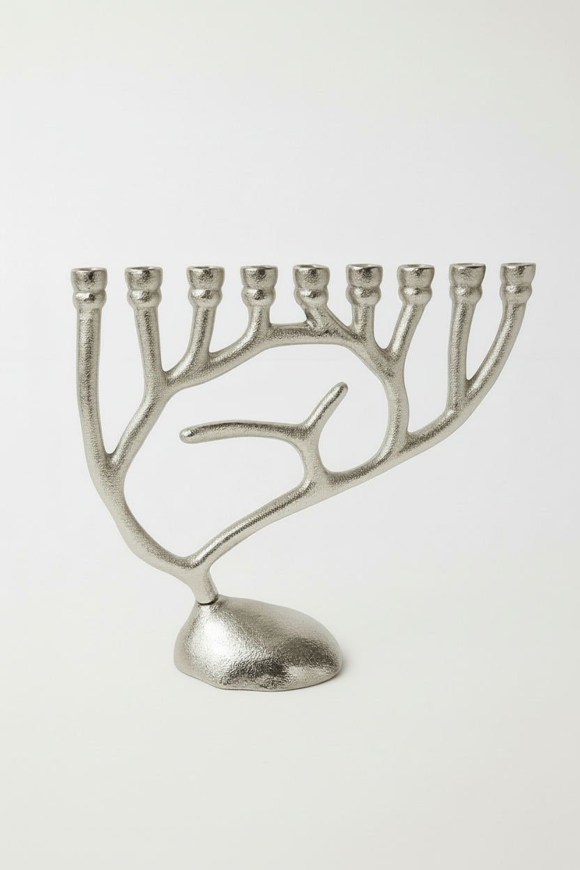 חנוכייה ALUMA כסף חנוכייה ALUMA כסף