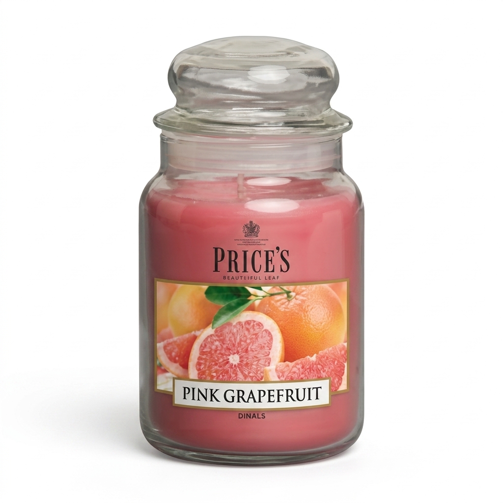 נר פרייסס בריח PINK GRAPEFRUIT נר פרייסס בריח PINK GRAPEFRUIT