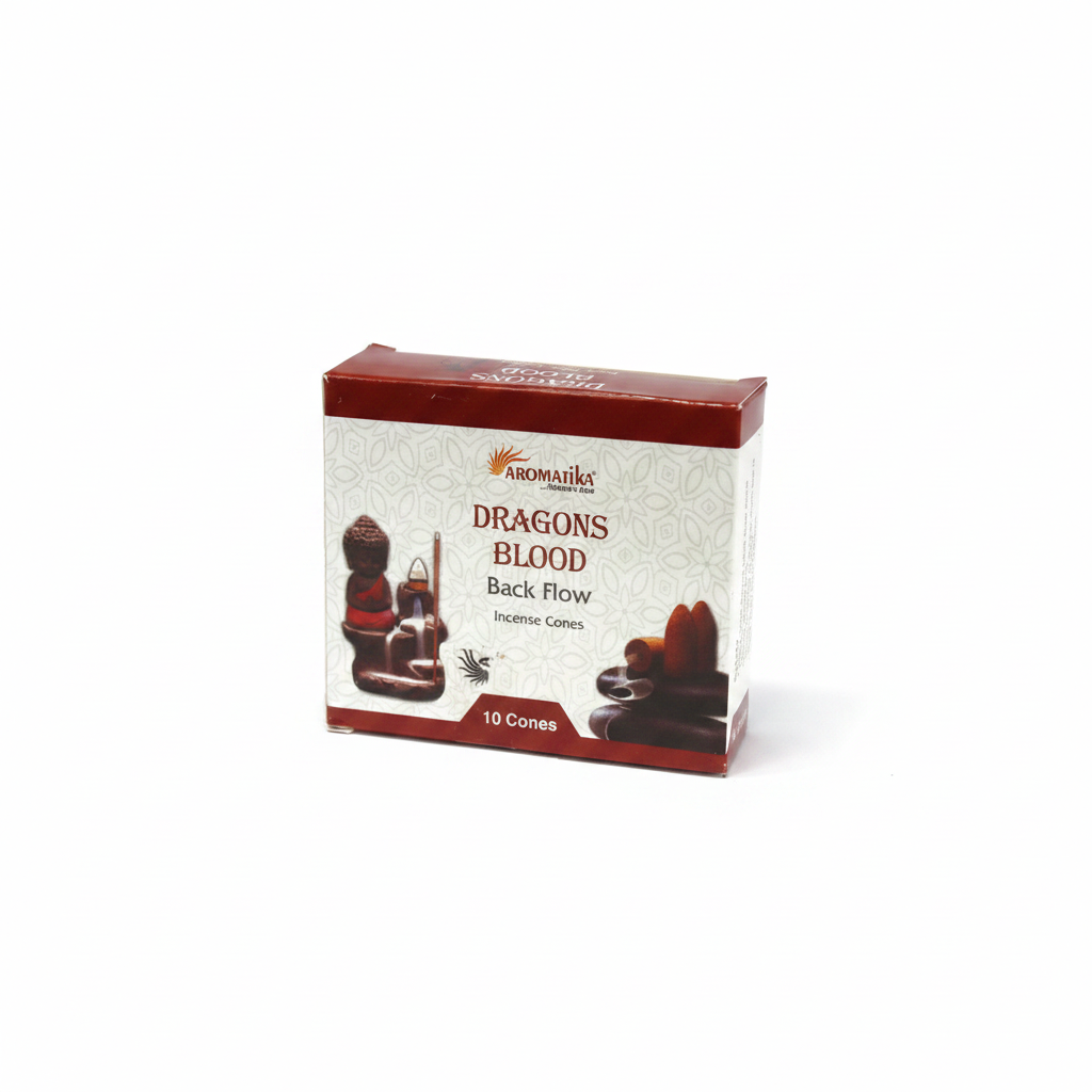 קטורת BACKFLOW AROMATIKA DRAGON BLOOD (12 יח') קטורת BACKFLOW AROMATIKA DRAGON BLOOD (12 יח')