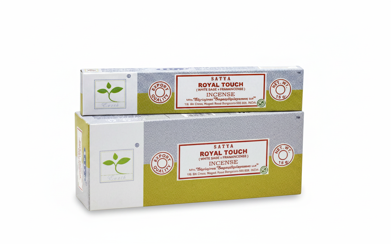 מבצע מטורף קטורת Satya Royal touch 15 gr - royal-touch מבצע מטורף קטורת Satya Royal touch 15 gr - royal-touch