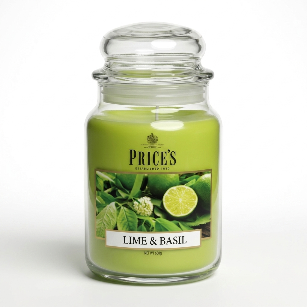 נר פרייסס בריח LIME & BASIL נר פרייסס בריח LIME & BASIL